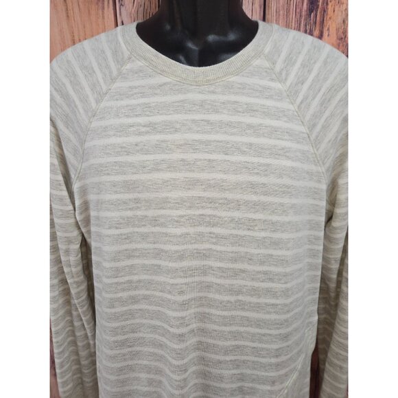 Athleta Womens Striped Long Sleeve Raglan Shirt MT - Picture 3 of 8
